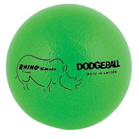 Champion Sports 6.3 in. Rhino Skin Ball, Neon Green CH56086